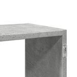 vidaXL Étagère murale gris béton 100x25x50 cm bois d'ingénierie