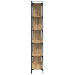 vidaXL Bibliothèque chêne artisanal 76 x 32 x 192 cm Bois d'ingénierie