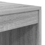 vidaXL Bureau Sonoma gris 90 x 50 x 76 cm Bois d'ingénierie