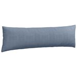 vidaXL Coussins de canapé 2 Pièces Bleu 145 x 40 cm