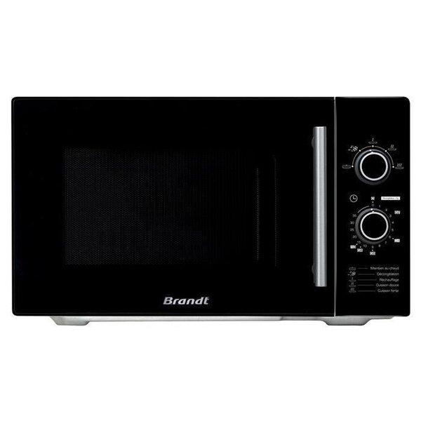 Micro-ondes monofonction noir-26L-900W-Pose libre