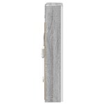vidaXL Armoire Miroir de Salle de Bain Gris Sonoma 43 x 11 5 x 60 5 cm