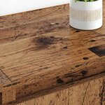 vidaXL Buffets 2 Pièces Bois Ancien 60 x 35 x 70 cm Bois d'ingénierie