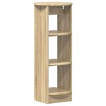 vidaXL Meuble d'appoint Chêne Sonoma 40 x 40 x 100 cm