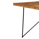 vidaXL Table à manger 180x90x76 cm Bois d'acacia massif