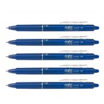 Stylo roller rétractable Frixion Ball Clicker 0 50 mm Bleu x 2 PILOT
