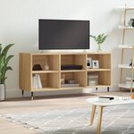 vidaXL Meuble TV chêne sonoma 103 5x30x50 cm bois d'ingénierie