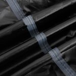 vidaXL Housse de salon de jardin noir 250x210x90 cm imperméable 420D