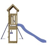 vidaXL Aire de jeux d'extérieur bois de pin imprégné