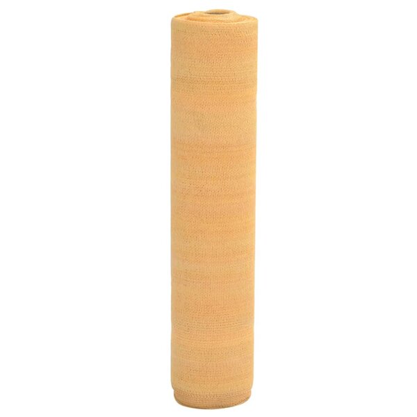 vidaXL Filet brise-vue sable 1 2x25 m PEHD 75 g/m²