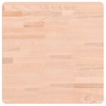 vidaXL Étagère de vasque murale acier et bois massif de hêtre