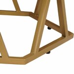 vidaXL Tables basses Marron 55 x 55 x 50 cm Bois de mangue massif