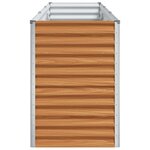vidaXL Jardinière surélevée 290 x 50 x 68 cm Acier galvanisé
