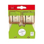 SWISSINNO SOLUTION Tapette a souris classic en bois FSC x2