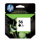 Hp 56 cartouche d'encre noire authentique pour hp officejet 5610 et hp psc 1217/1311/1355 (c6656ae)