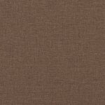 vidaXL Repose-pied Marron 70x55x41 cm Tissu