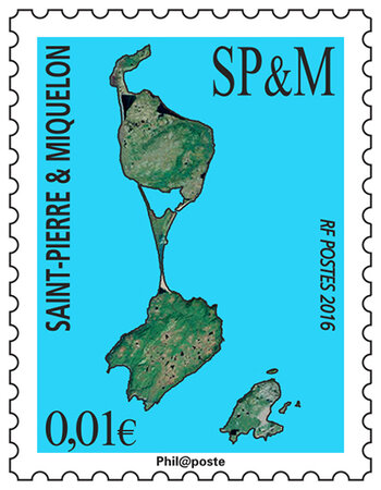 Saint-Pierre-et-Miquelon - 0,01 €