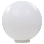 Vidaxl lampes solaires sphériques led de jardin 2 pièces 50 cm rvb