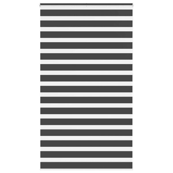 vidaXL Store zèbre noir 125x230 cm largeur du tissu 120 9 cm polyester