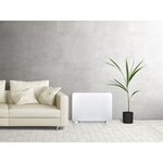 Panneau rayonant en verre blanc 1500w