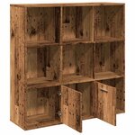vidaXL Meuble vieux bois 98x29x97 5 cm bois d'ingénierie