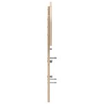 vidaXL Tête de lit 120 cm bois massif de pin