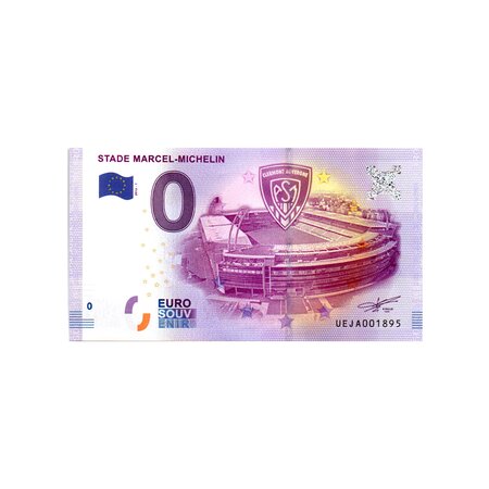 Billet souvenir de zéro euro - Stade Marcel-Michelin - France - 2016