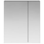 vidaXL Armoire Miroir de Salle de Bain Chêne noir 60 x 14 5 x 70 cm