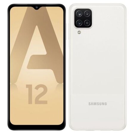 Samsung galaxy a12 dual sim - blanc - 32 go - très bon état