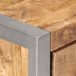 vidaXL Buffet 60x35x70 cm Bois de manguier brut