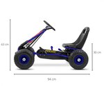 Kart à pédales Thor - couleur Bleu