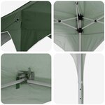 vidaXL Tente de fête pop-up 194 x 194 x 245 cm Vert
