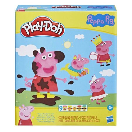 Playdoh styles de peppa pig