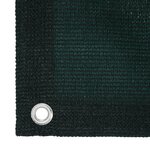 vidaXL Tapis de tente 200x200 cm Vert foncé