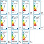 vidaXL 6 lampes LED d'éclairage incorporées au sol 100x100x68 mm