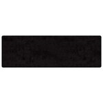 vidaXL Tapis Couloir Noir 50 x 300 cm