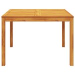 vidaXL Ensemble à manger de jardin 3 Pièces Bois d'acacia solide
