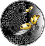 Pièce de monnaie en Argent 20 Dollars g 31.1 (1 oz) Millésime 2024 Entoma LADYBIRD