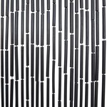 VidaXL Rideau anti-insectes gris foncé 56 x 185 cm bambou