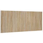 vidaXL Tête de lit Chêne sonoma 200x1 5x80 cm Bois d'ingénierie