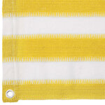 Tectake Canisse pour balcon, version 2 - jaune/blanc