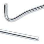 vidaXL Piquets de tente 50 Pièces 23 cm Ø7 mm acier galvanisé