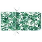 vidaXL Coussin de chaise 2 Pièces Vert 58 x 77 x 4.5 cm Tissu Oxford