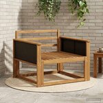 vidaXL Sofa de milieu extérieur Naturel
