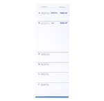 Bloc Brasserie 50 feuillets autocopiants numérotés en dupli Format 9  6x26 cm EXACOMPTA