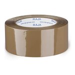 Ruban adhésif polypropylène silencieux havane raja standard  28 microns 48 mm x 66 m (lot de 36)