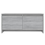 vidaXL Table basse sonoma gris 90x50x41 5 cm bois d'ingénierie