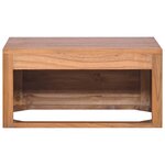 Vidaxl armoire murale de salle de bain 60x45x30 cm bois de teck massif