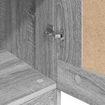 vidaXL Garde-robe Sonoma gris 82 5x51 5x180 cm Bois d'ingénierie