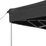 vidaXL Tente de réception pliable Aluminium 4 5x3 m Anthracite